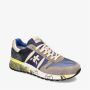 Premiata Grijze Lander Sneakers met Gekleurde Zool Multicolor Heren - Thumbnail 8