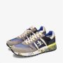 Premiata Grijze Lander Sneakers met Gekleurde Zool Multicolor Heren - Thumbnail 10