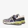 Premiata Grijze Lander Sneakers met Gekleurde Zool Multicolor Heren - Thumbnail 11
