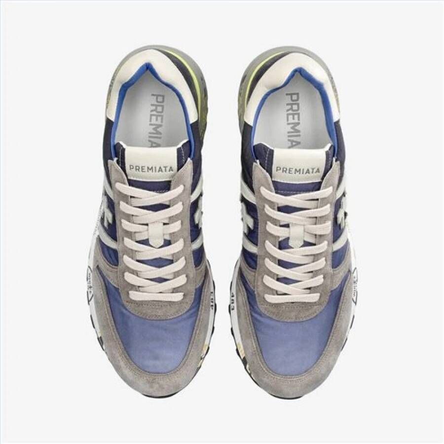 Premiata Casual Leren Sneakers Multicolor Heren