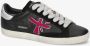 Premiata Kalfsleren Sneakers met Suède Inzetstukken Black Dames - Thumbnail 7