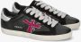 Premiata Kalfsleren Sneakers met Suède Inzetstukken Black Dames - Thumbnail 9