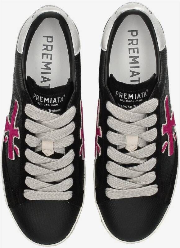 Premiata Casual Sneakers in Blauw Black Heren