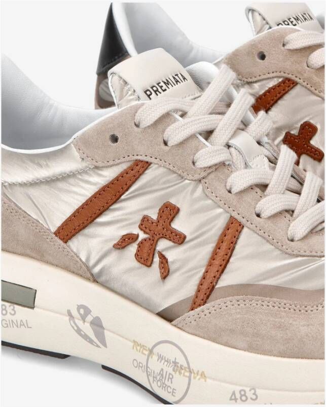 Premiata Casual Sneakers voor dagelijks gebruik Beige Heren