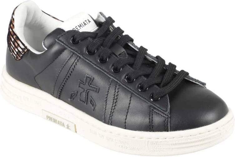 Premiata Casual Sneakers voor Dagelijks Gebruik Black Dames