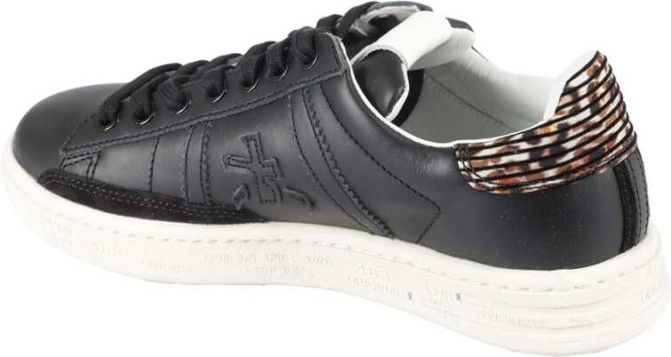 Premiata Casual Sneakers voor Dagelijks Gebruik Black Dames