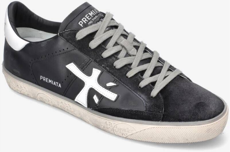 Premiata Leren sneakers Zwart - Foto 6