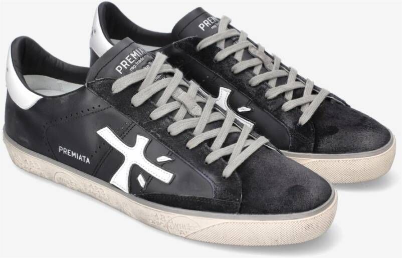 Premiata Leren sneakers Zwart - Foto 7
