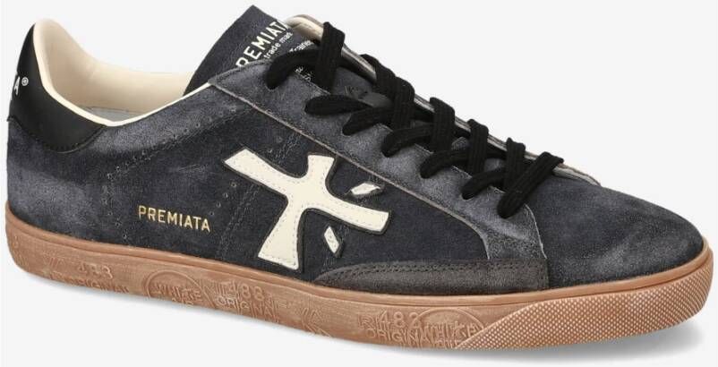 Premiata Casual Sneakers Blue Heren