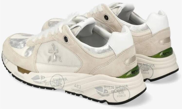 Premiata Casual Sneakers voor Mannen White Dames