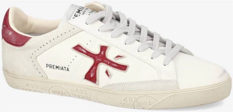 Premiata Casual Sneakers White Heren