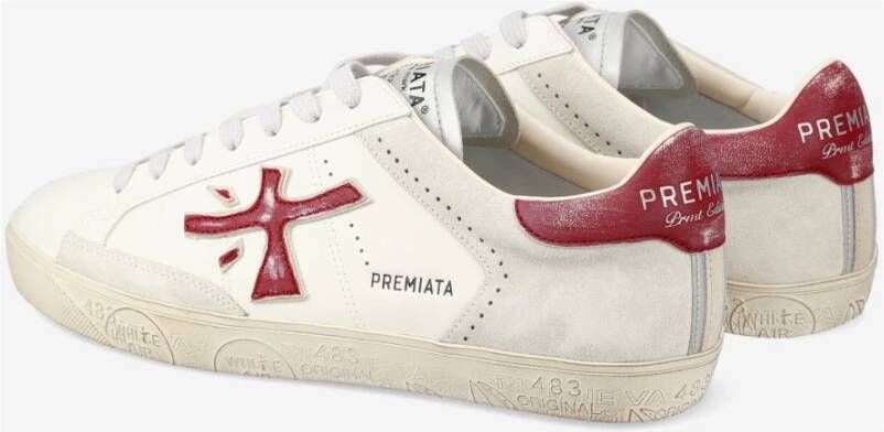 Premiata Casual Sneakers White Heren