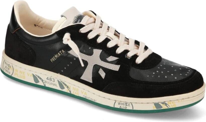 Premiata Clay Sneakers Black Heren