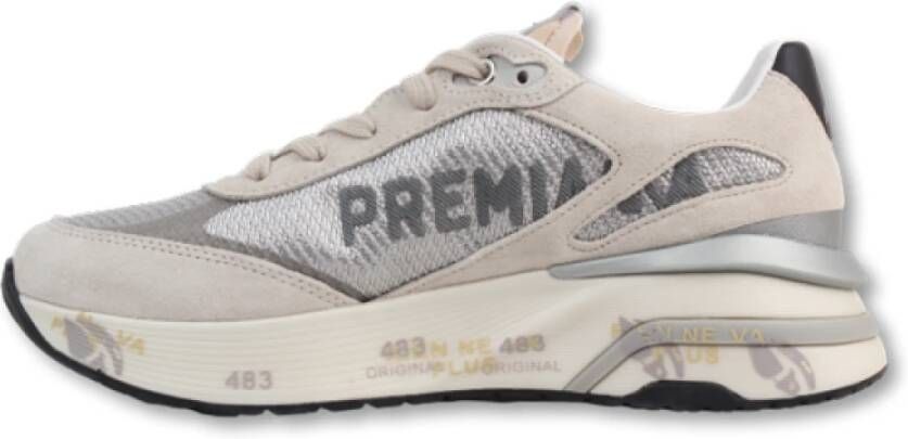 Premiata Comfortabele Sneaker Collectie Beige Dames