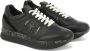 Premiata Conny low-top sneakers Zwart - Thumbnail 3