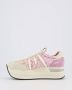 Premiata Dames Beth Sneaker Beige Roze Multicolor Dames - Thumbnail 2