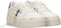 Premiata Witte Leren Sneakers Logo Zijkant Achterkant White Dames - Thumbnail 22