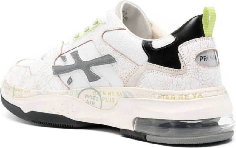 Premiata Drake 352 Witte Sneakers White Heren