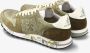 Premiata Eric Legergroene Geperforeerde Sneaker Green Heren - Thumbnail 3