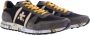 Premiata Heren Eric Zwart Geel Contrast Sneakers Black Heren - Thumbnail 4