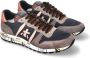 Premiata Eric 5377 Marineblauwe Sneakers met Contrastdetails Blauw Heren - Thumbnail 6