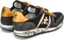 Premiata Eric sneakers heren kalfsleer kalfsleer geitenleer polyamide polyethyleen vinyl acetaat(peva ) rubber 40 Grijs - Thumbnail 3