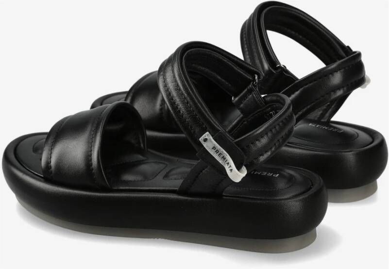 Premiata Flat Sandals Black Dames