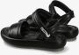 Premiata Flat Sandals Black Dames - Thumbnail 5