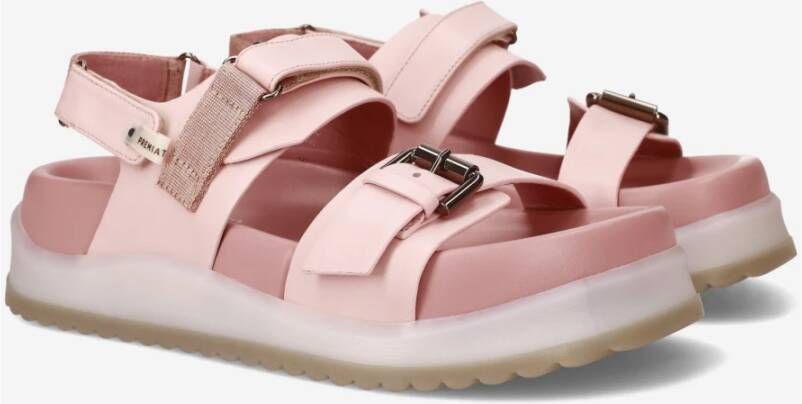 Premiata Flat Sandals Pink Dames