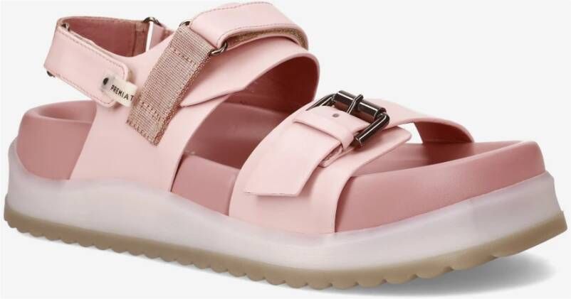 Premiata Flat Sandals Pink Dames