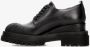 Premiata Veterschoenen M6565A van geborsteld leer met sleehak Black Dames - Thumbnail 3