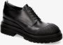 Premiata Veterschoenen M6565A van geborsteld leer met sleehak Black Dames - Thumbnail 4