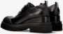 Premiata Veterschoenen M6565A van geborsteld leer met sleehak Black Dames - Thumbnail 5