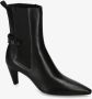 Premiata Enkellaarsjes Cher met gesp M6803 Black Dames - Thumbnail 4