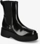 Premiata Chelsea Luna in glanzend kalfsleer M6826A Black Dames - Thumbnail 4
