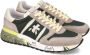Premiata MultiColour Suède Nylon Lander Sneakers Multicolor Heren - Thumbnail 4