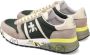 Premiata MultiColour Suède Nylon Lander Sneakers Multicolor Heren - Thumbnail 5