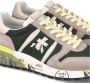 Premiata MultiColour Suède Nylon Lander Sneakers Multicolor Heren - Thumbnail 6