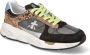 Premiata Grijs Zwart Sneakers Damesschoenen Multicolor Dames - Thumbnail 2