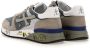 Premiata Stijlvolle Mick Canvas Nylon Sneakers in Grijze Contrasten Gray Heren - Thumbnail 8