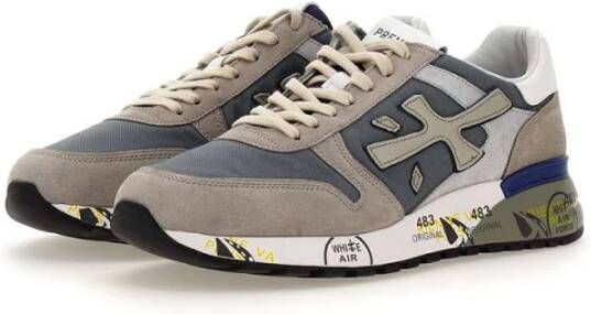 Premiata Grijze Herensneakers Multicolor Heren