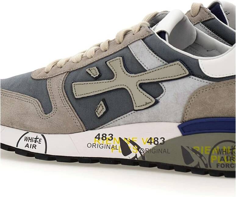 Premiata Grijze Herensneakers Multicolor Heren