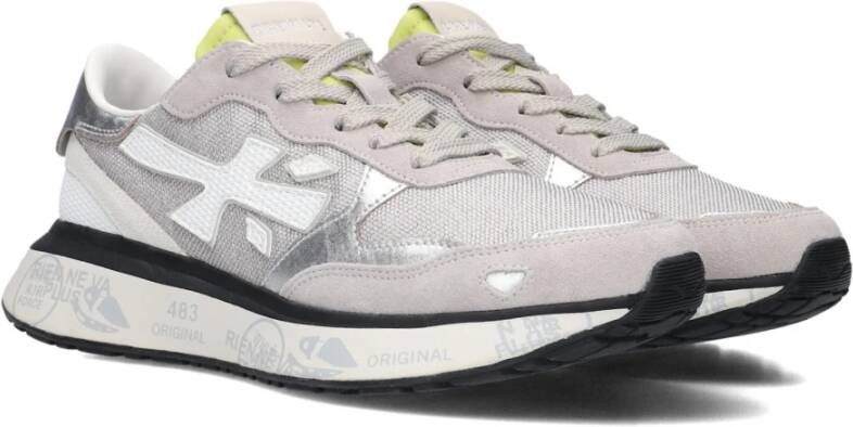 Premiata Grijze Lage Sneakers Lauryn