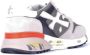 Premiata Mick 6166 Sneakers in Donkergrijs met Kleurrijk Detail Gray Heren - Thumbnail 7