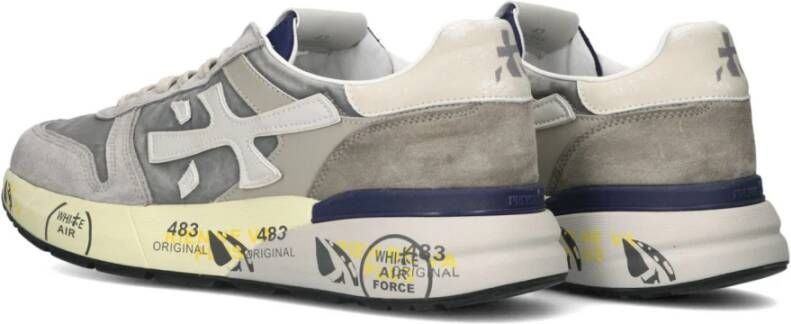 Premiata Grijze Mick Low Top Sneakers