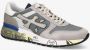 Premiata Stijlvolle Mick Canvas Nylon Sneakers in Grijze Contrasten Gray Heren - Thumbnail 3