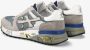 Premiata Stijlvolle Mick Canvas Nylon Sneakers in Grijze Contrasten Gray Heren - Thumbnail 16