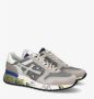 Premiata Stijlvolle Mick Canvas Nylon Sneakers in Grijze Contrasten Gray Heren - Thumbnail 49