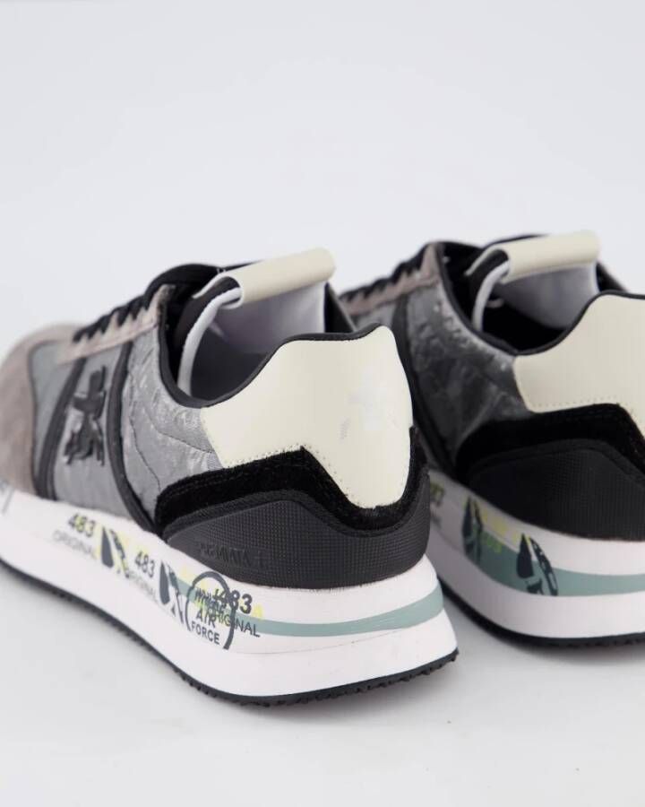 Premiata Grijze Sneaker Conny Damesschoenen