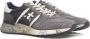 Premiata Platte schoenen van suède en technische stof Multicolor Heren - Thumbnail 11